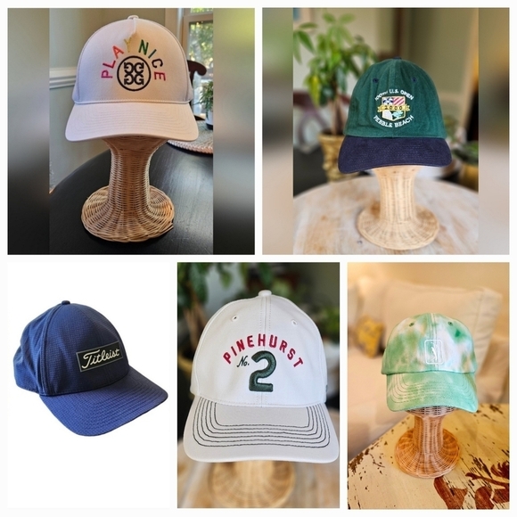 G/FORE Other - Titleist, G/Fore, Pinehurst, PGA Tour and Pebble Beach Golf Hats